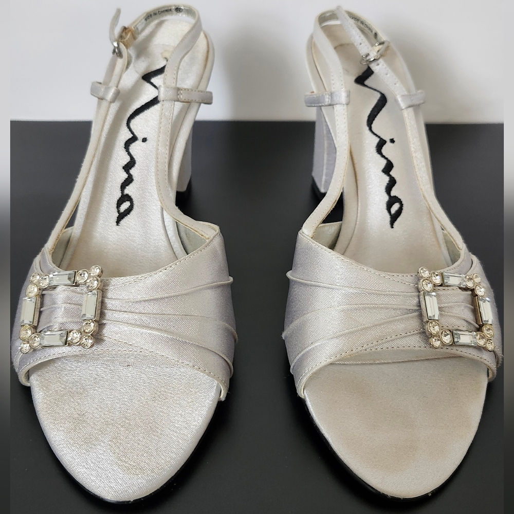 Nina Women's Silver Sandals